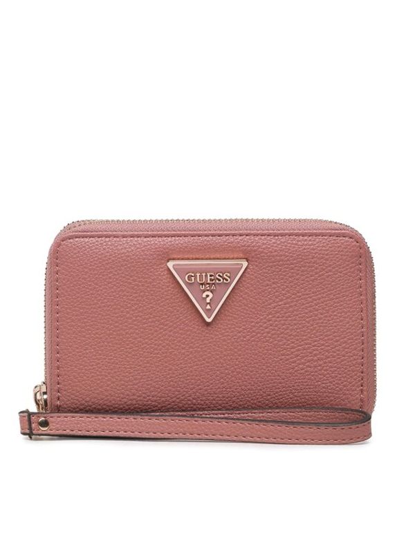 Guess Guess Голям дамски портфейл Slg Recap SWBG87 78640 Розов