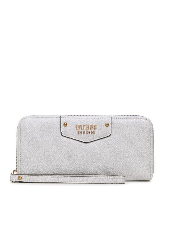 Guess Guess Голям дамски портфейл Slg Recap SWESB8 39046 Сив