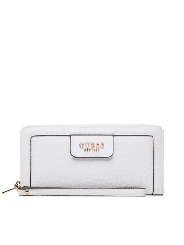 Guess Guess Голям дамски портфейл Slg Recap SWEVG8 96546 Бял