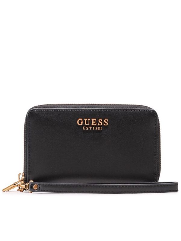 Guess Guess Голям дамски портфейл Slg Recap SWVB85 00640 Черен