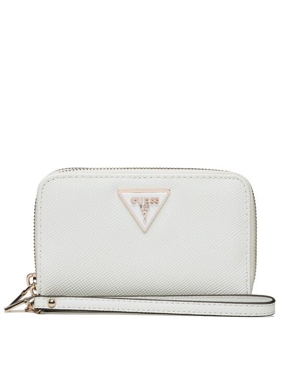 Guess Guess Голям дамски портфейл Slg Recap SWZG85 00640 Бял