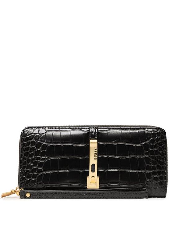 Guess Guess Голям дамски портфейл SWCA87 73460 Черен