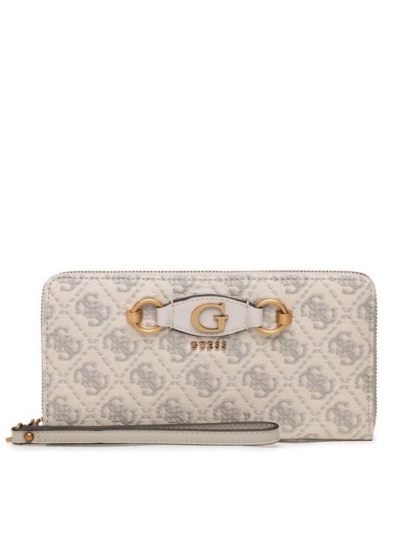 Guess Guess Голям дамски портфейл SWJB86 54630 Екрю