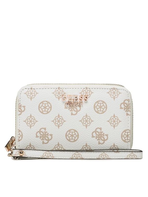 Guess Guess Голям дамски портфейл SWPG85 00640 Бял
