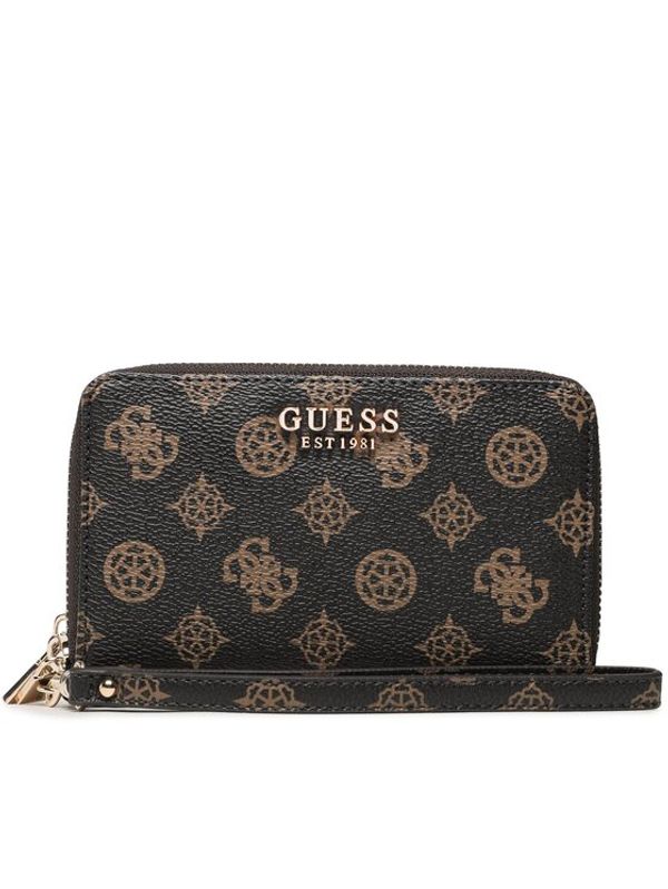 Guess Guess Голям дамски портфейл SWPG85 00640 Кафяв
