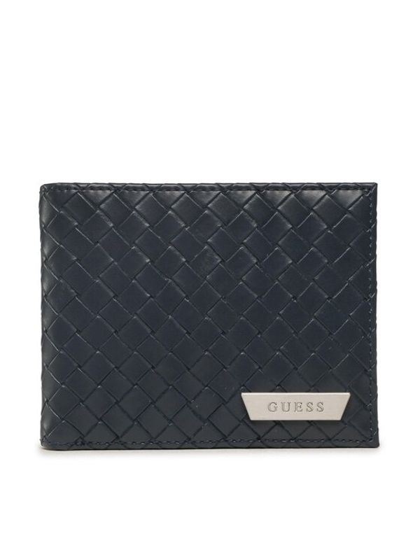 Guess Guess Голям мъжки портфейл Calabria (IN) Slg SMRIIN LEA20 Тъмносин