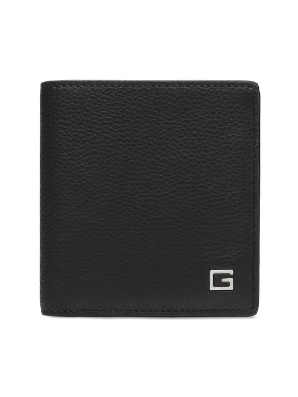 Guess Guess Голям мъжки портфейл SMNEZU LEA22 Черен