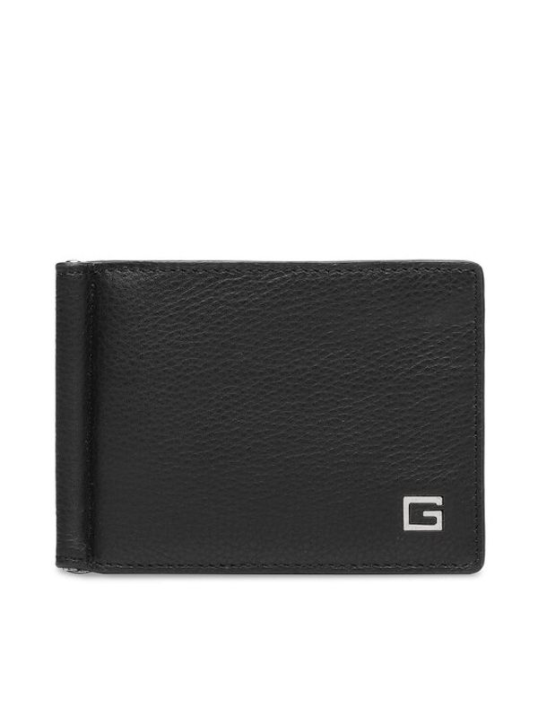Guess Guess Голям мъжки портфейл SMZURO LEA23 Черен