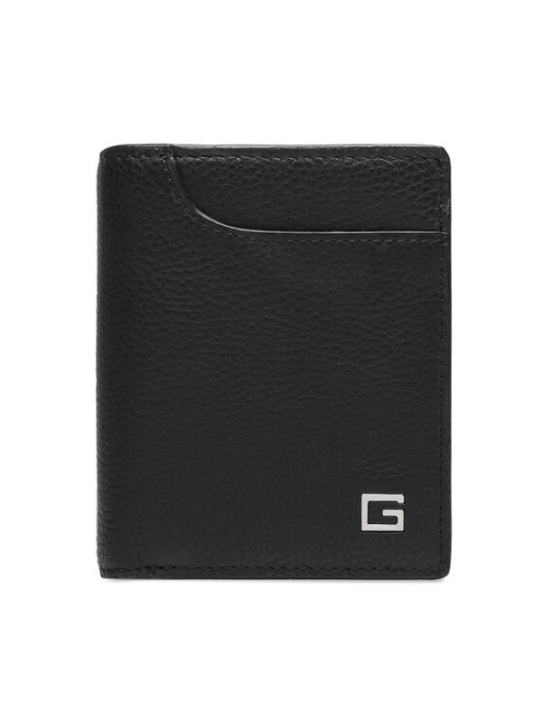 Guess Guess Голям мъжки портфейл SMZURO LEA68 Черен