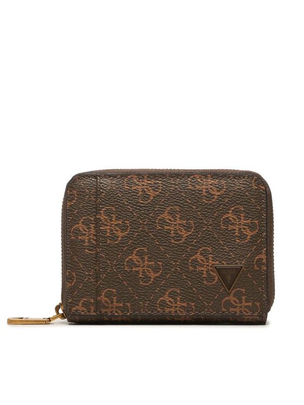 Guess Guess Голям мъжки портфейл Vezzola Smart Slg SMEVZL LEA58 Кафяв