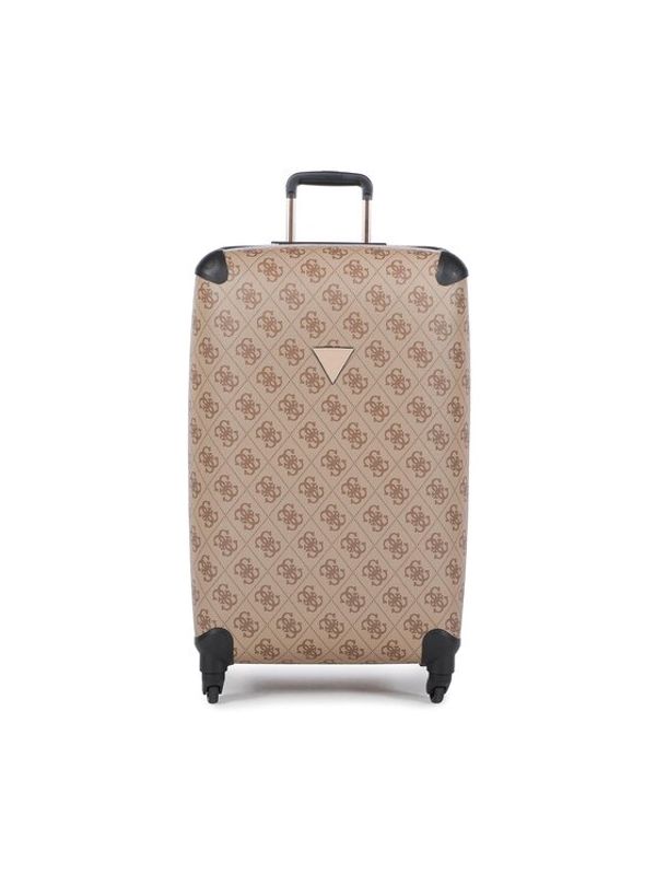 Guess Guess Голям твърд куфар Berta (B) Travel TWB868 89480 Кафяв