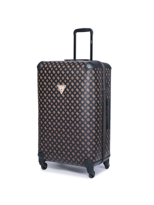 Guess Guess Голям твърд куфар Group Wilder Travel TWP745 29480 Кафяв