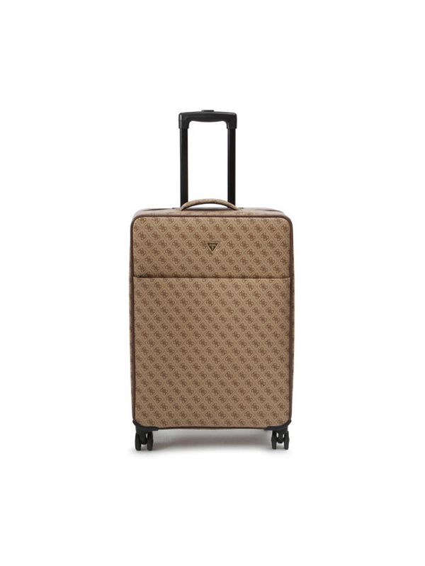 Guess Guess Голям твърд куфар TMVZLS P3302 Кафяв