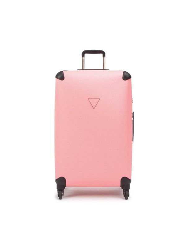 Guess Guess Голям твърд куфар Wilder (D) Travel TWD745 29480 Розов