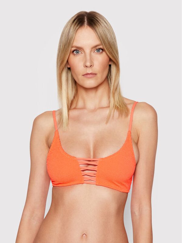 Guess Guess Горнище на бански E2GJ09 MC03P Оранжев