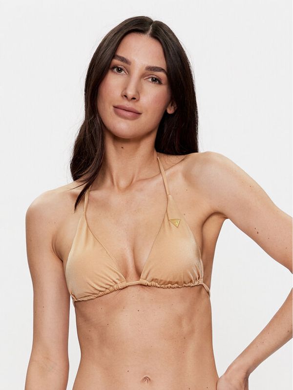 Guess Guess Горнище на бански E3GJ16 KBNI0 Кафяв