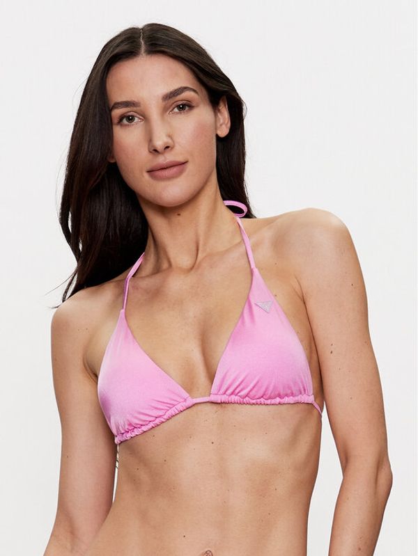 Guess Guess Горнище на бански E3GJ16 KBNI0 Кафяв