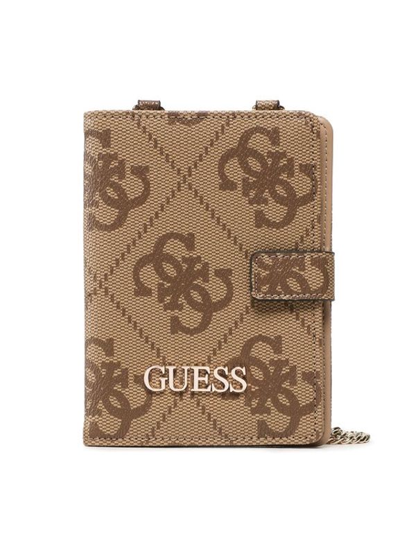 Guess Guess Калъф за документи Berta (B) Travel SWB868 80600 Кафяв