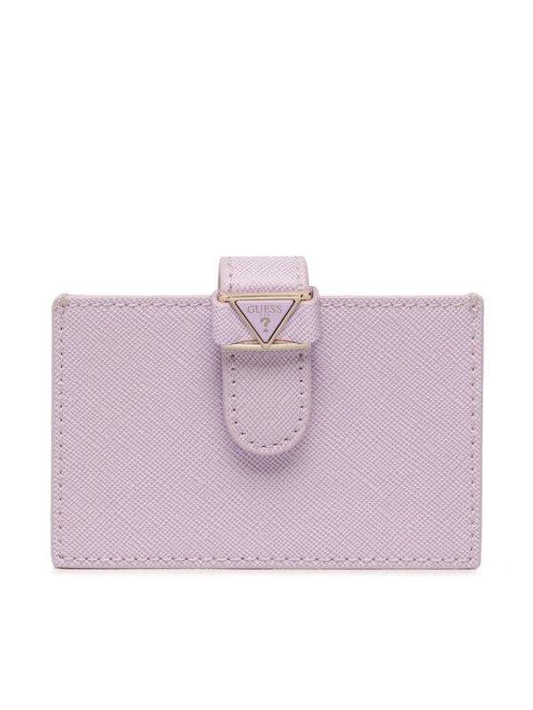 Guess Guess Калъф за кредитни карти Not Coordinated Keyrings PW1556 P3234 Виолетов