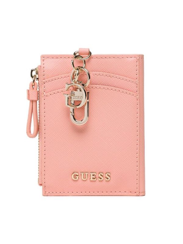 Guess Guess Калъф за кредитни карти Not Cooridnated Keyrings RW1532 P3101 Розов