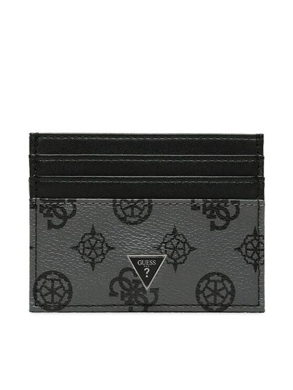 Guess Guess Калъф за кредитни карти Peony Slg SMPEON LEA25 Сив