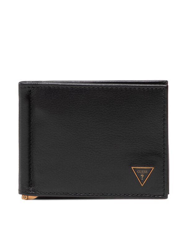 Guess Guess Калъф за кредитни карти Scala Slg SMSCLA LEA23 Черен