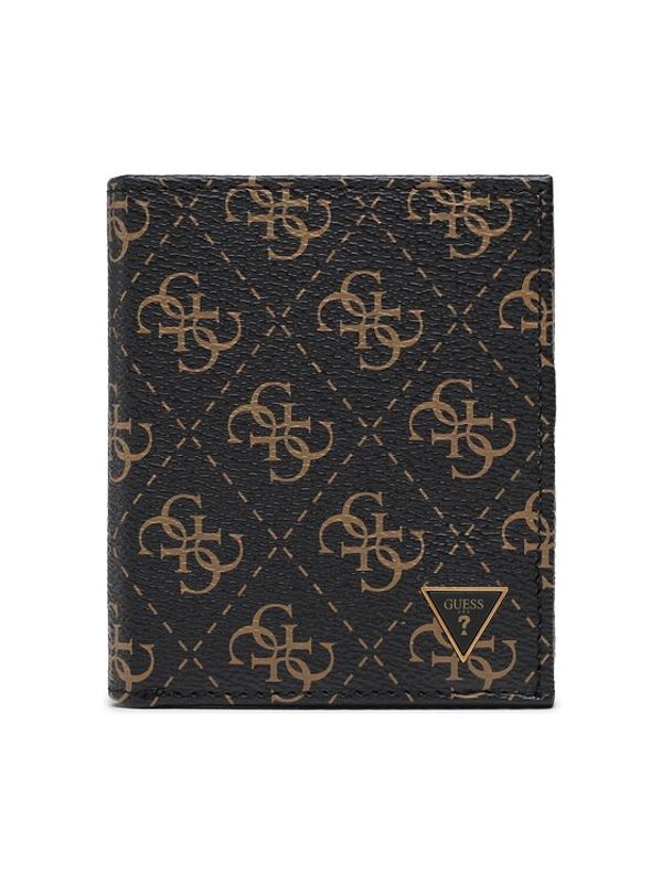 Guess Guess Калъф за кредитни карти Scala Slg SMSCLA LEA25 Черен