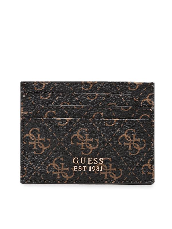 Guess Guess Калъф за кредитни карти SWQE85 00350 Кафяв