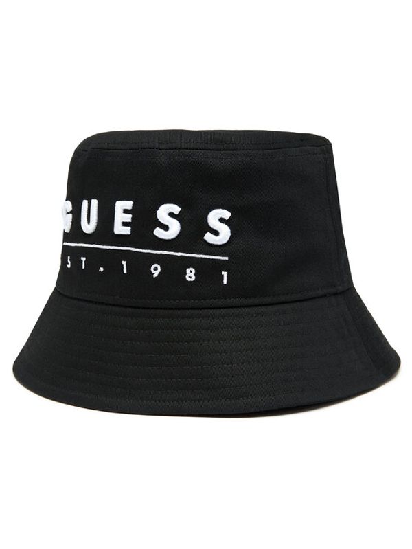 Guess Guess Капела Bucket Nola Headwear AM5016 COT01 Черен