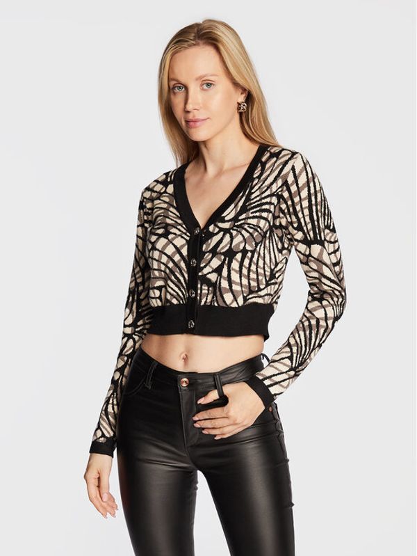 Guess Guess Кардиган Posie W2BR55 Z2YK2 Черен Regular Fit