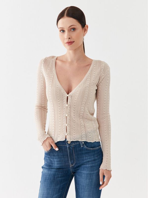 Guess Guess Кардиган W3YR11 Z36L0 Розов Slim Fit