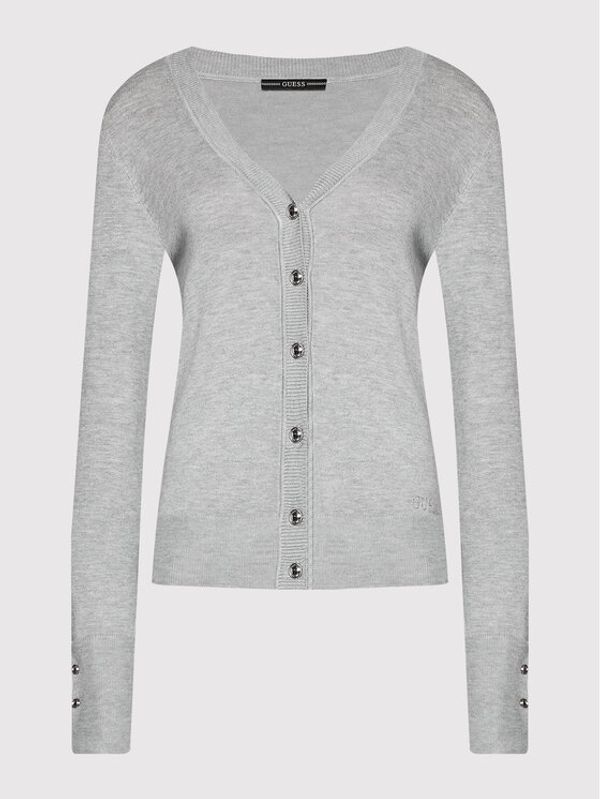 Guess Guess Кардиган Zena W2YR33 Z2V62 Сив Regular Fit