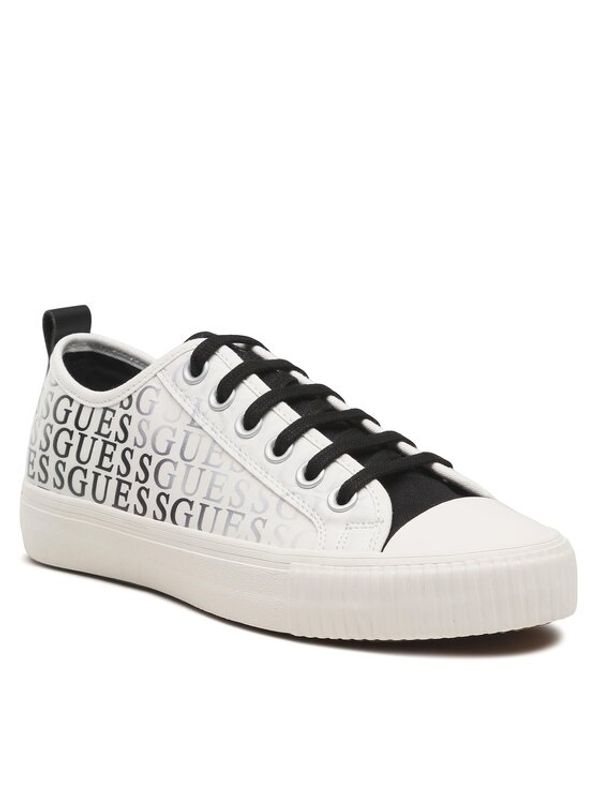 Guess Guess Кецове New Winners Low FM6NWL FAL12 Бял