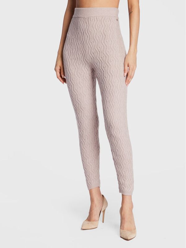 Guess Guess Клин Cable Mix W2BB38 Z2QA0 Виолетов Slim Fit