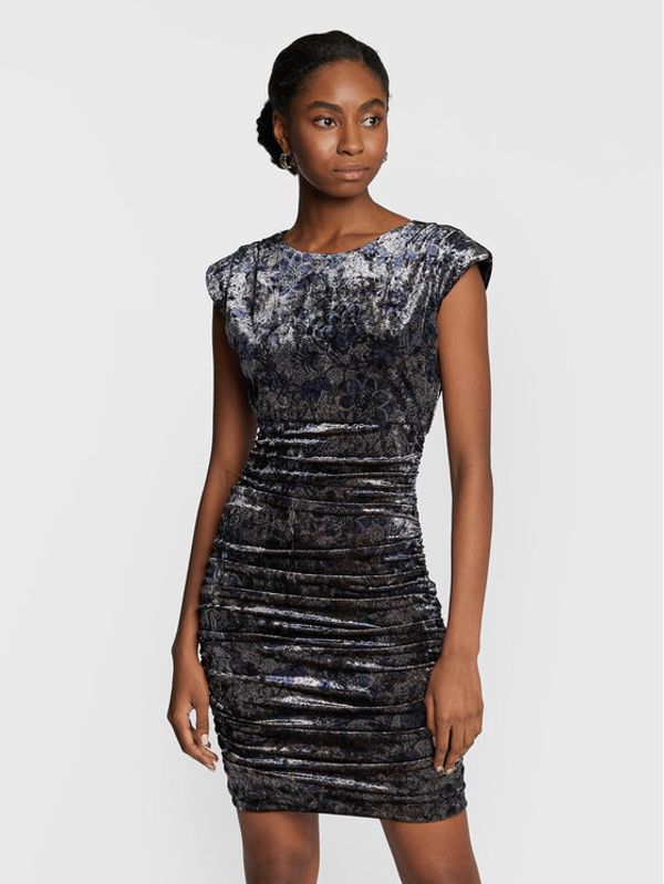 Guess Guess Коктейлна рокля Charlie W1BK19 KATV1 Сив Slim Fit