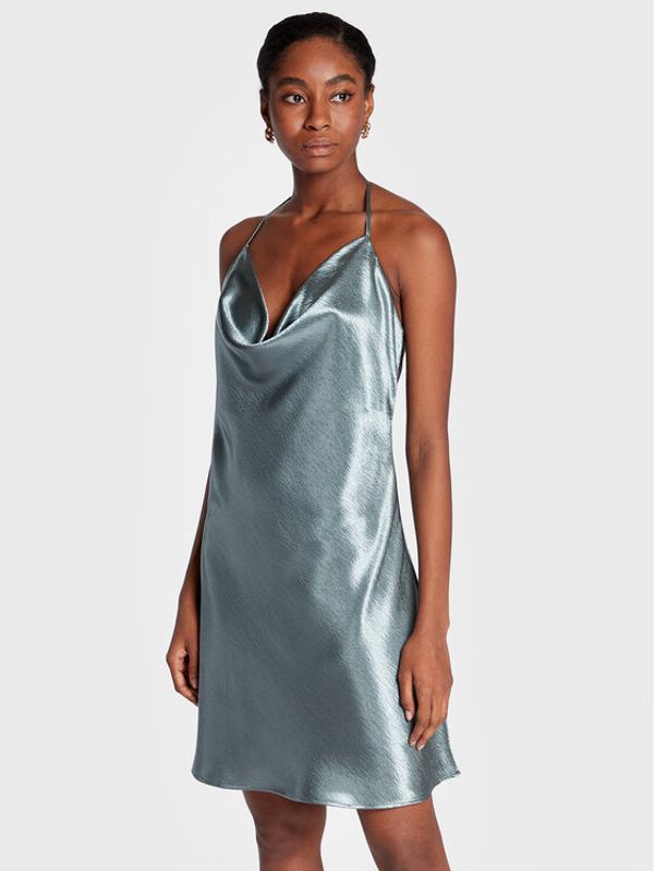 Guess Guess Коктейлна рокля Taryn W2BK99 WECV2 Зелен Regular Fit