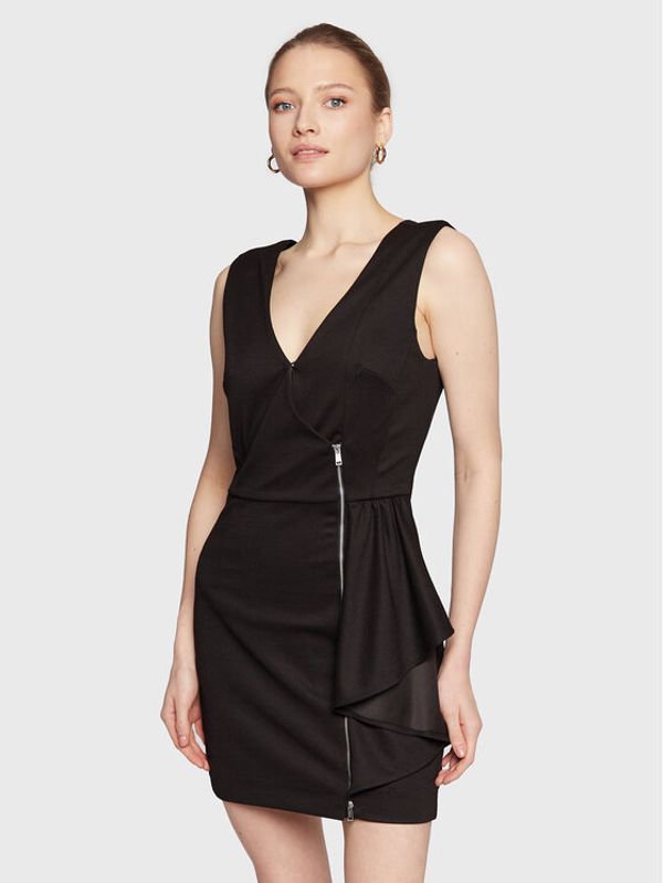 Guess Guess Коктейлна рокля W3RK06 KB7K2 Черен Slim Fit