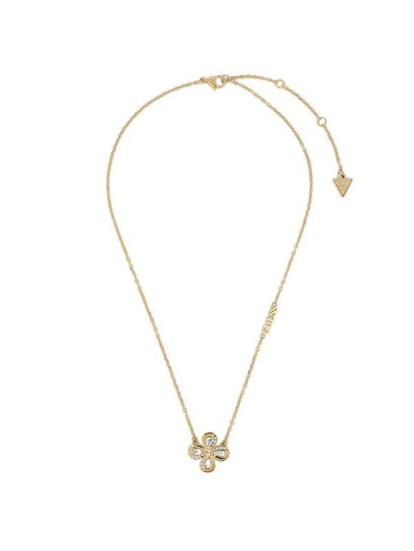 Guess Guess Колие Amazing Blossom JUBN03 057JW Позлатено с жълто злато