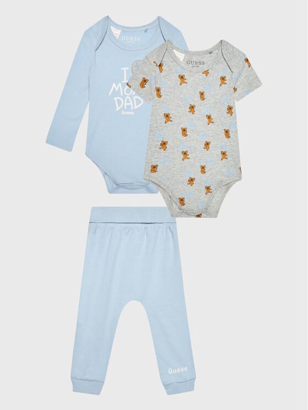 Guess Guess Комплект 2 чифта боди и панталони H3RW04 J1300 Цветен Regular Fit