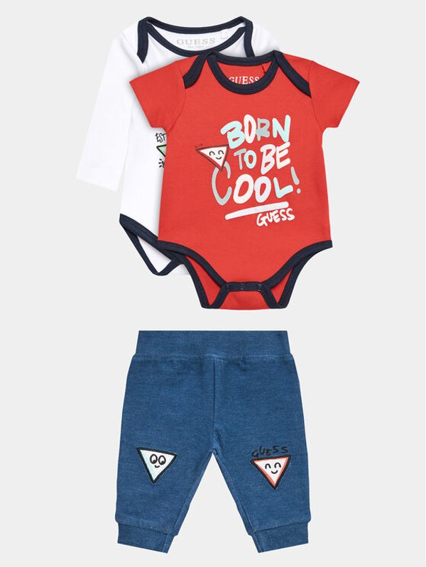 Guess Guess Комплект 2 чифта боди и панталони P3YG06 KA6W0 Цветен Regular Fit
