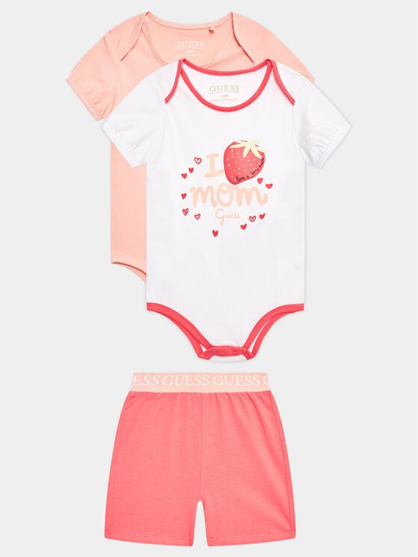 Guess Guess Комплект 2 чифта боди и шорти S3GG01 K6YW1 Цветен Regular Fit