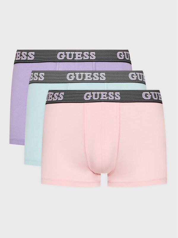 Guess Guess Комплект 3 чифта боксерки Joe U3GG10 K6YW0 Цветен