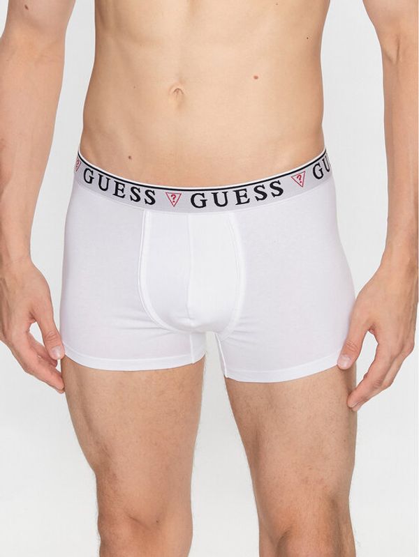 Guess Guess Комплект 3 чифта боксерки U97G01 K6YW1 Бял