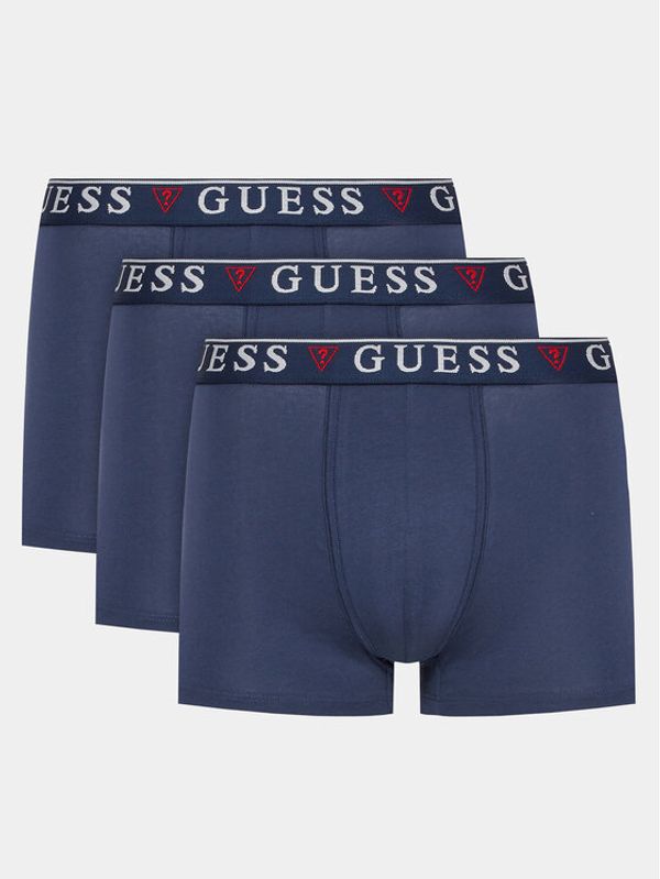 Guess Guess Комплект 3 чифта боксерки U97G01 K6YW1 Син
