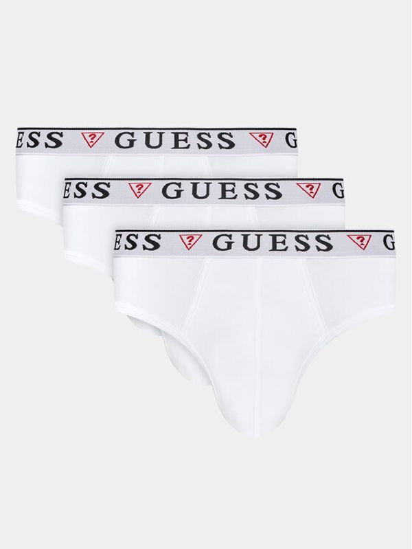 Guess Guess Комплект 3 чифта слипове U97G00 K6YW1 Бял