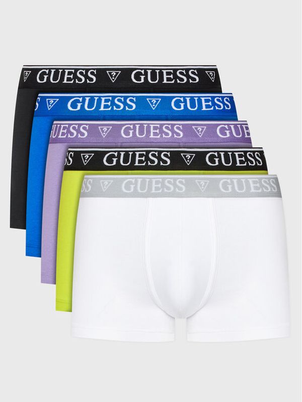 Guess Guess Комплект 5 чифта боксери U94G16 K6YW1 Цветен