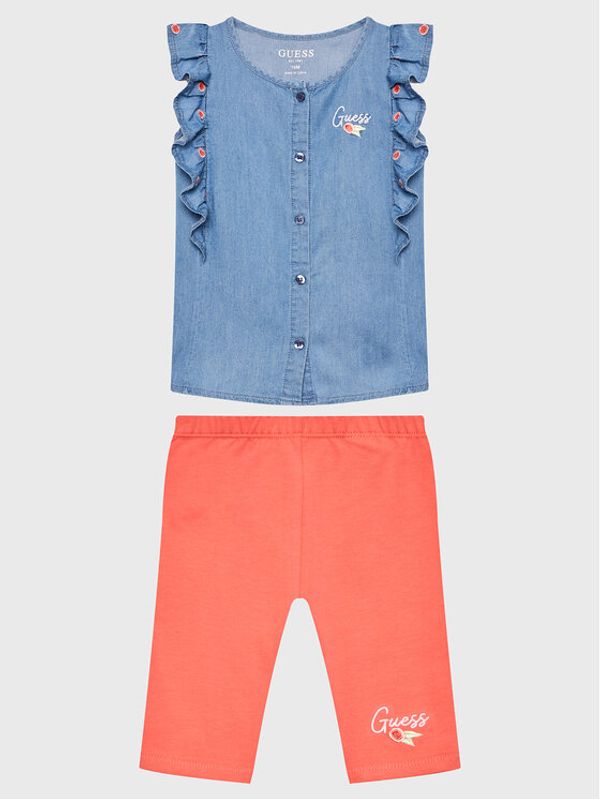 Guess Guess Комплект блуза и клин A3GG03 WFBS0 Цветен Regular Fit