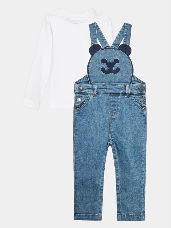 Guess Guess Комплект блуза и панталон I3YG05 K6YW0 Бял Relaxed Fit