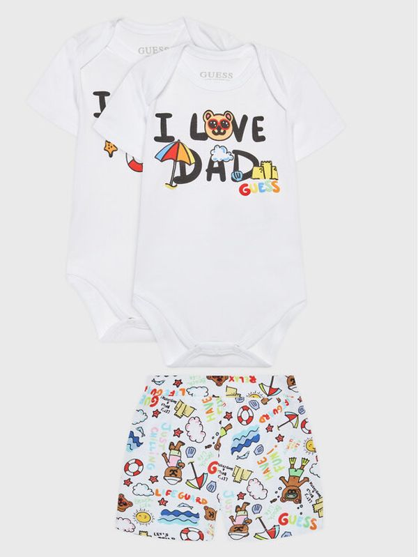 Guess Guess Комплект боди и шорти H3GW02 K6YW1 Цветен Regular Fit