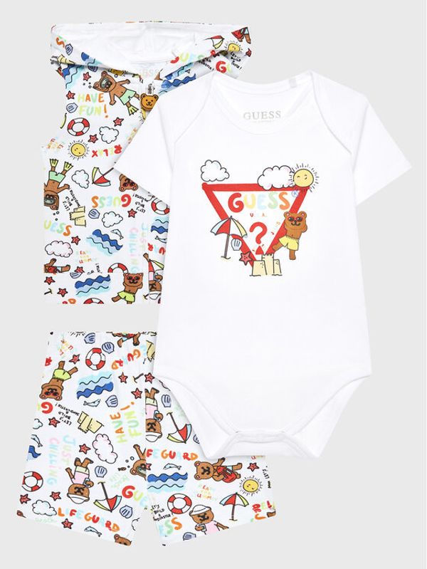 Guess Guess Комплект боди и шорти H3GW05 K6YW1 Цветен Regular Fit